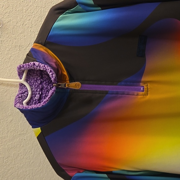 USA Palm Reversible Pullover - Purple/Multi-colored - Large/XL - Picture 12 of 16